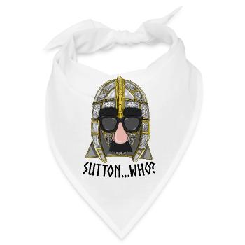 Sutton...who? - Sutton Hoo - Bandana - Weiß - Vorne
