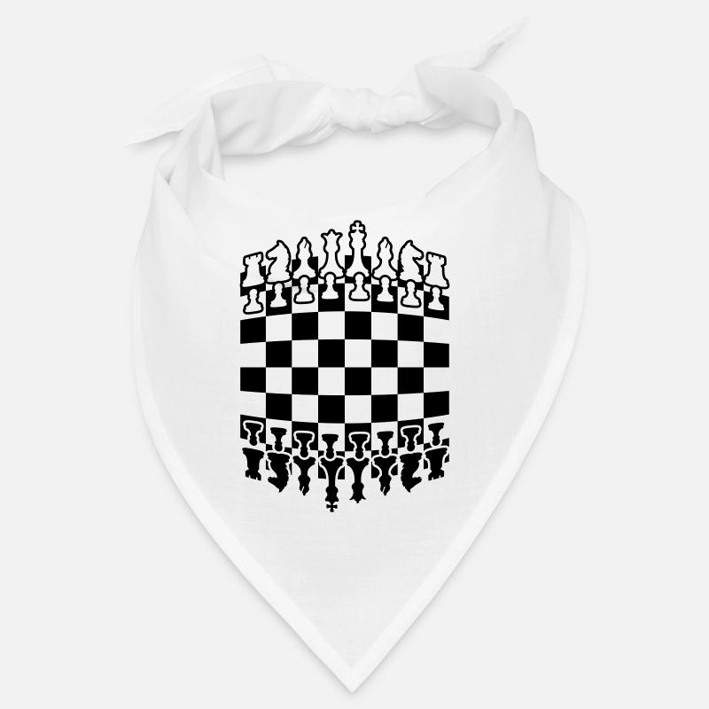 Chessboard Pattern Design Bandana