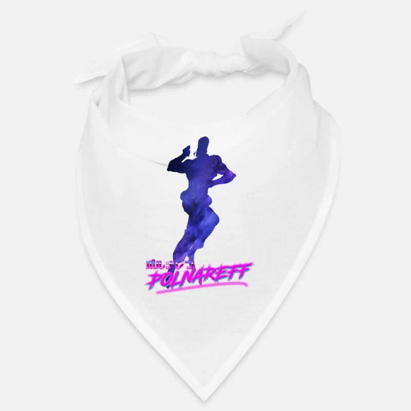 Polnareff Outrun - Bandana - white