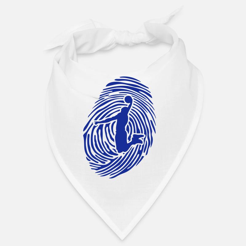 basketball empreinte digitale dunk Bandana