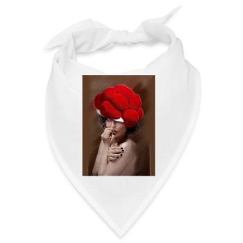 Schwarzwald Lady ART 5.6 - Bandana - Weiß - Vorne