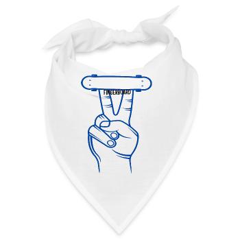 SUPER COOL FINGERBOARD + Fingerskateboard NEW NEW - Bandana - Weiß - Vorne