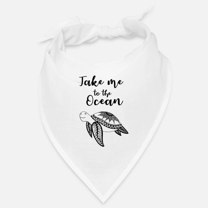 Tortue « Emmenez-moi dans l’océan » Bandana