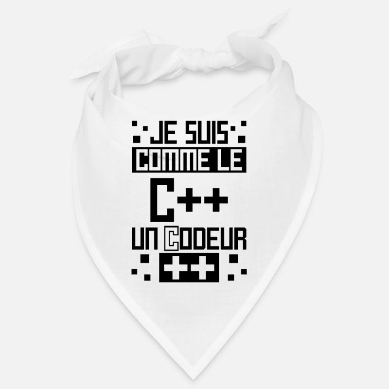 Comme Le C++ Un Codeur ++ Humour De Développeur Bandana