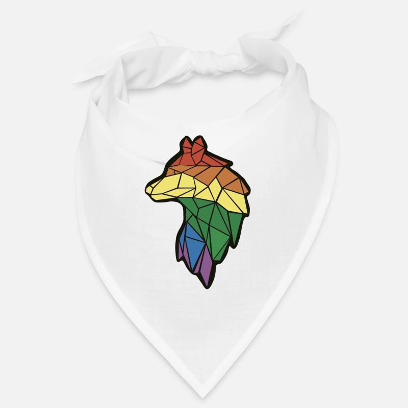 Loup Raimbow Bandana