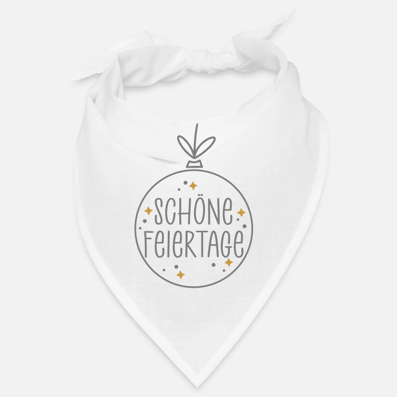 Schöne Feiertage Bandana