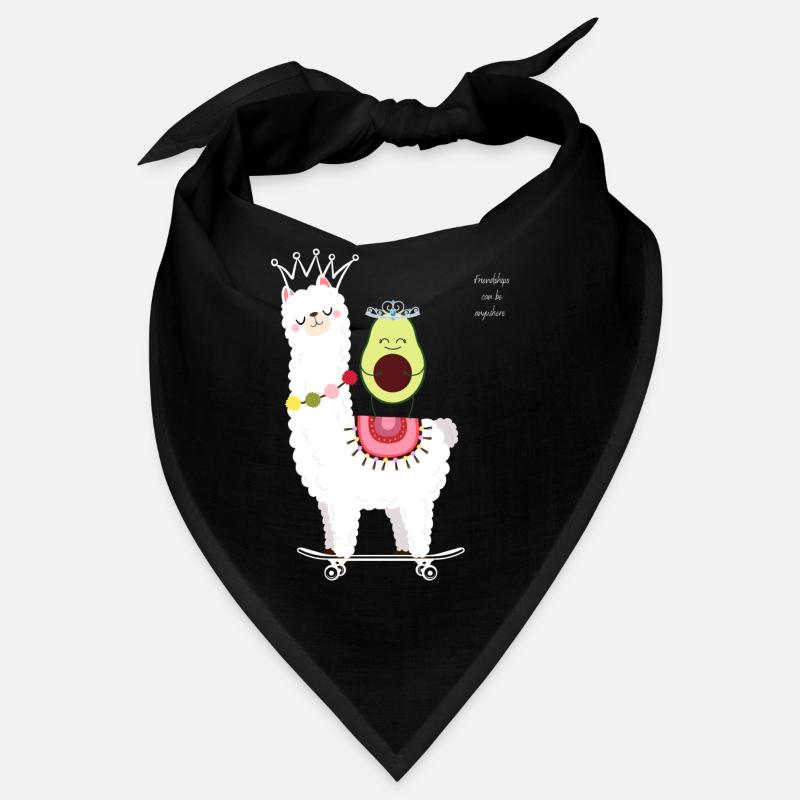 Alpaka und Avocado im Team Bandana