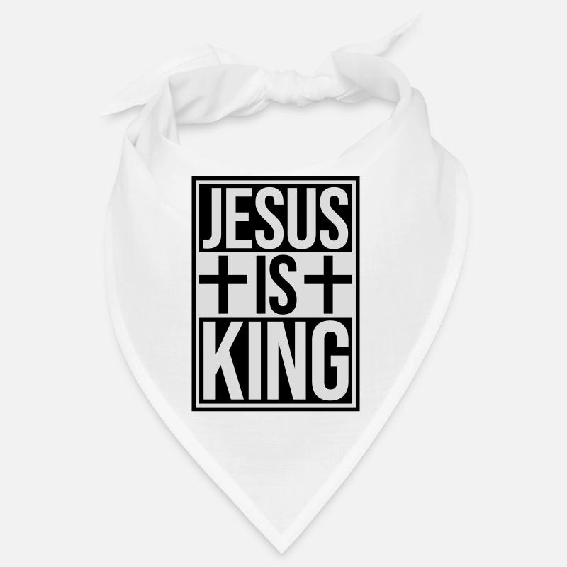 Citation de Jésus est roi Bandana