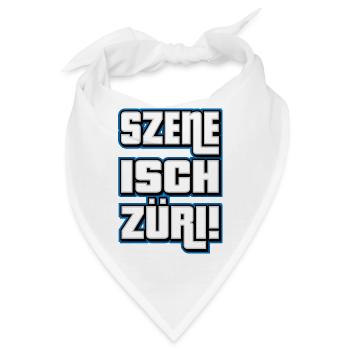 Szene Isch Züri - Bandana - Weiß - Vorne