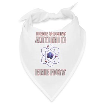 Atomic Energy Atom - Bandana - Weiß - Vorne