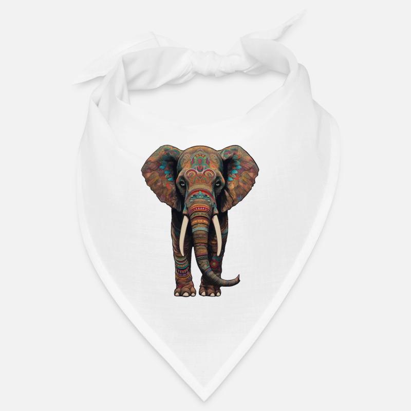 Majestic Elephant Bandana