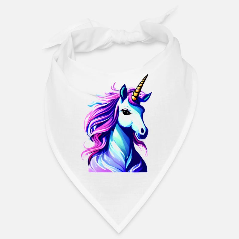 Einhorn Fabeltier Mädchen Einhörner Unicorn Bandana