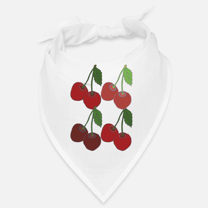 kirschen 4fach Bandana