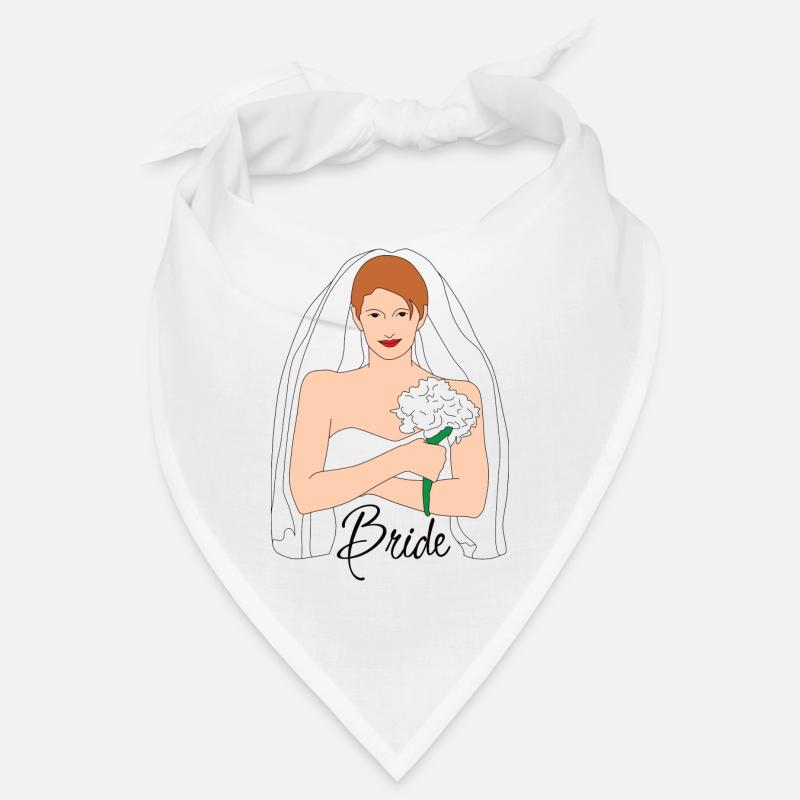 bride brown Bandana