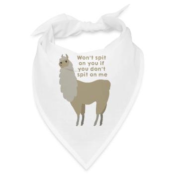 Wildtiere - Bandana - Weiß - Vorne