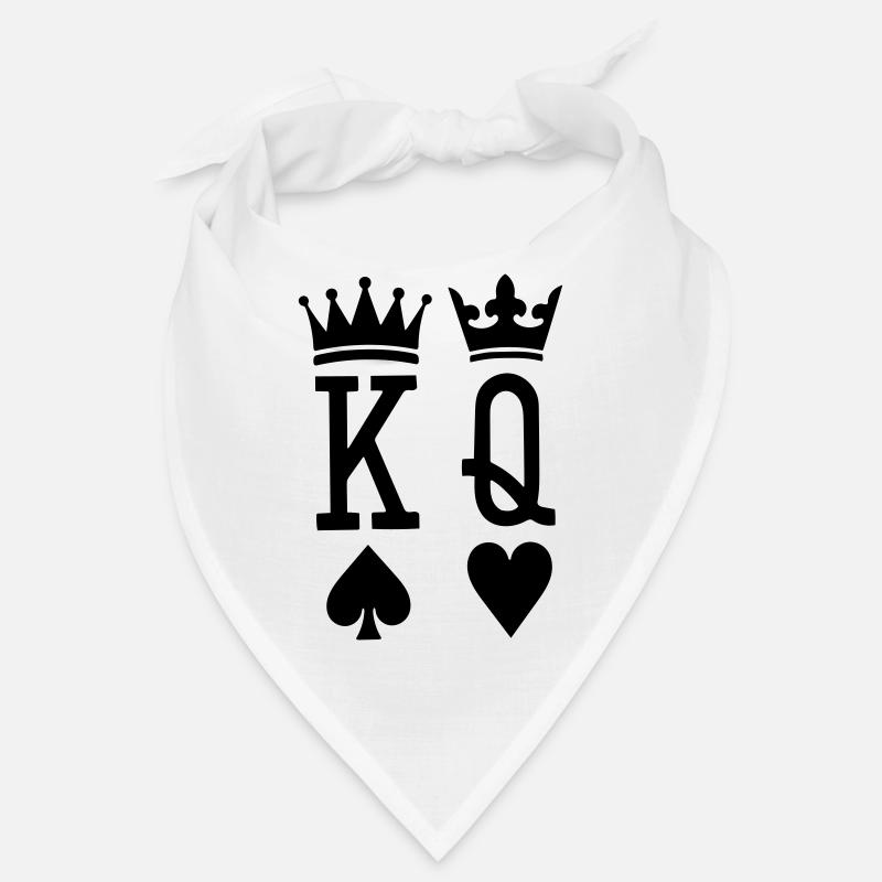 king and queen Bandana