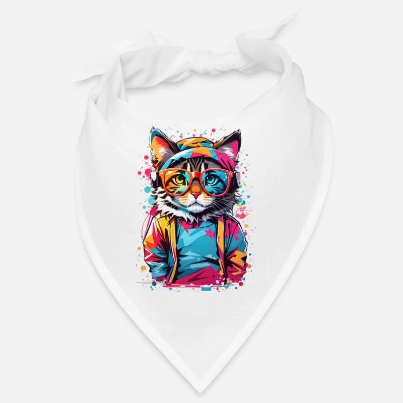 Chat mignon Bandana