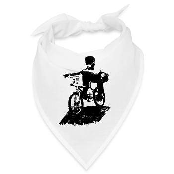 BMX - Bandana - Weiß - Vorne
