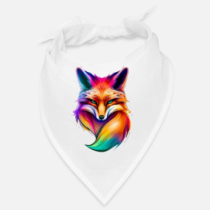 Fuchs - Bandana - Weiß