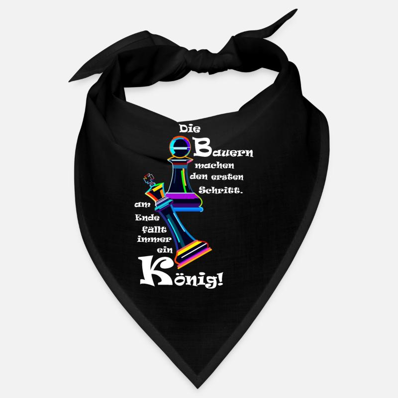 Schach Bauer König Bandana