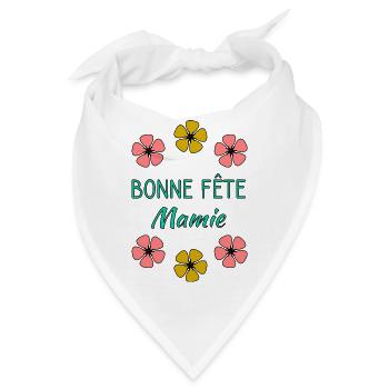 OMA. OMA - Bandana - Weiß - Vorne