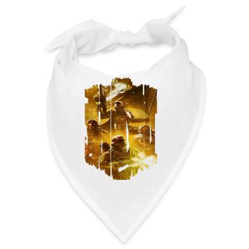Computer-PC-Spieltechnologie Gamer-Gaming Modern - Bandana - Weiß - Vorne