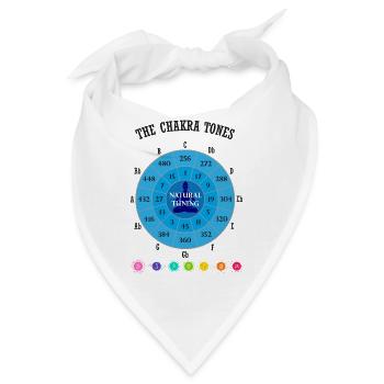 Die Chakra-Töne - Bandana - Weiß - Vorne