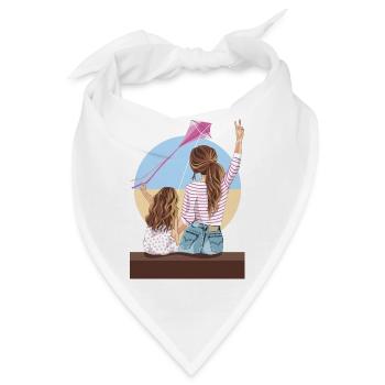 Ein perfekter Tag - Bandana - Weiß - Vorne