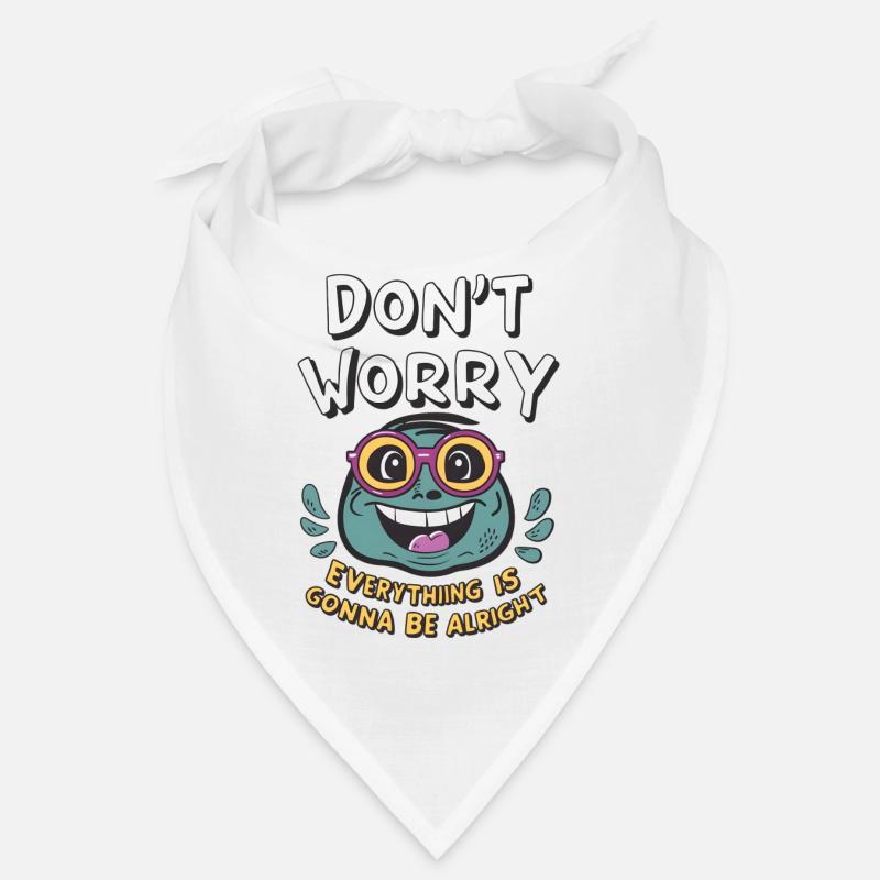 Mach dir keine Sorgen, alles wird gut -Frosch- Bandana
