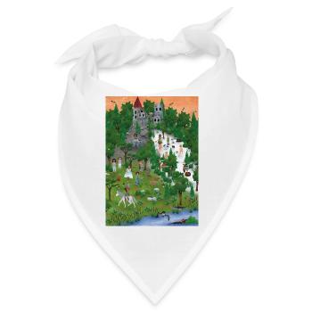 Die kleine Räubertochter - Bandana - Weiß - Vorne