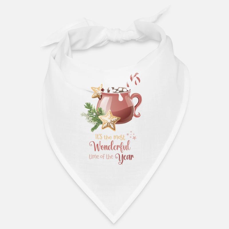 Le cacao chaud, la période la plus merveilleuse de l’année Bandana