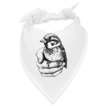 Spatz - Bandana - Weiß - Vorne