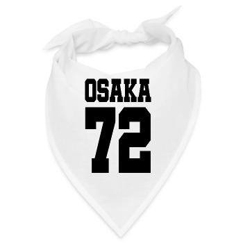 Osaka 72 - Soccer League - Japan - Tokyo - Kobe - Bandana - Weiß - Vorne