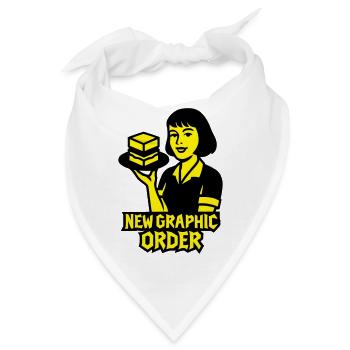 New Graphic Order #1 - Bandana - Weiß - Vorne