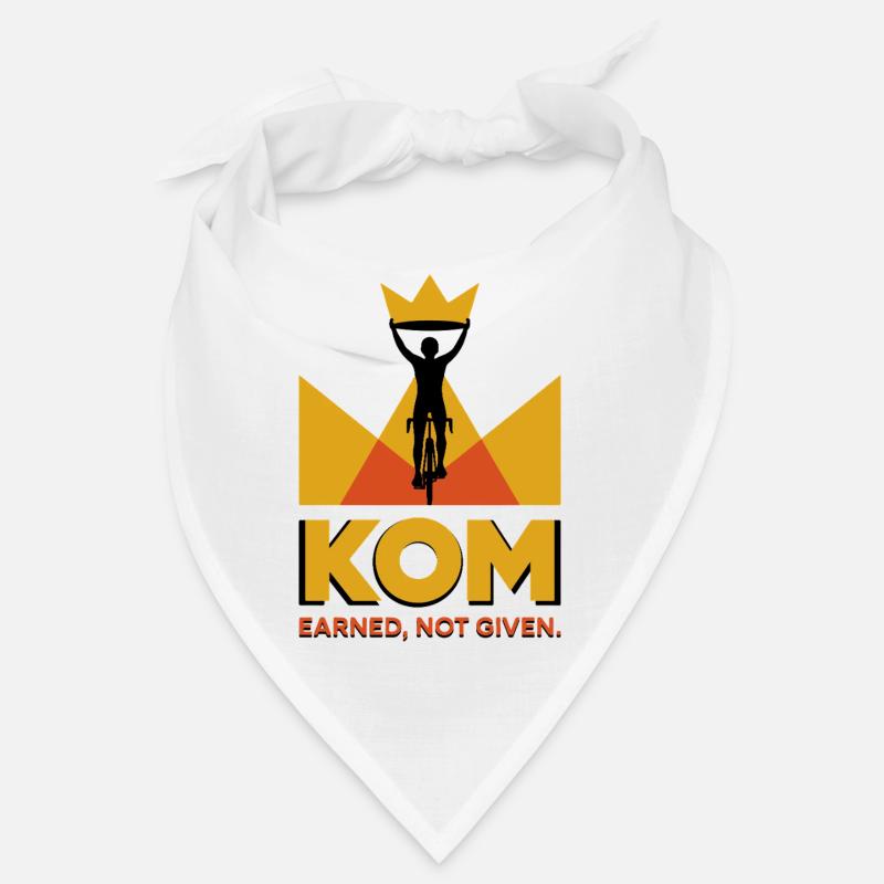 Cyclist KOM Crown Logo Gift Bandana