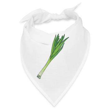 Lauch - Bandana - Weiß - Vorne