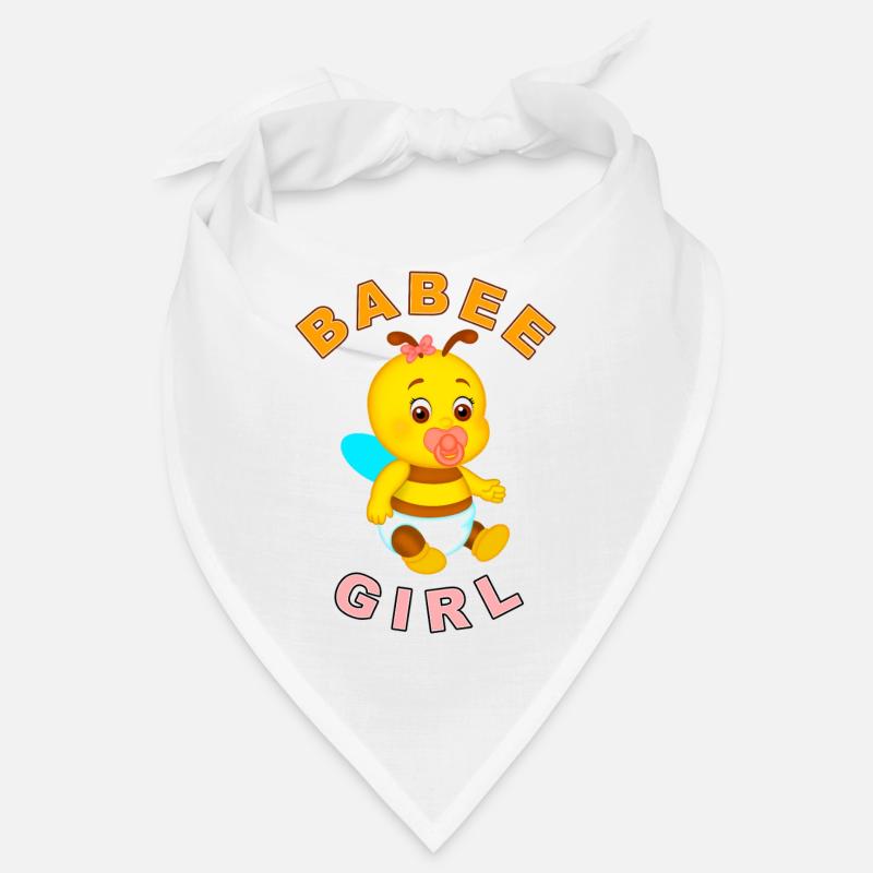 BABEE Mädchen mit Text Bandana