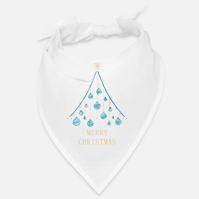 Joyeux Noël - Conception d’arbre de Noël. Bandana
