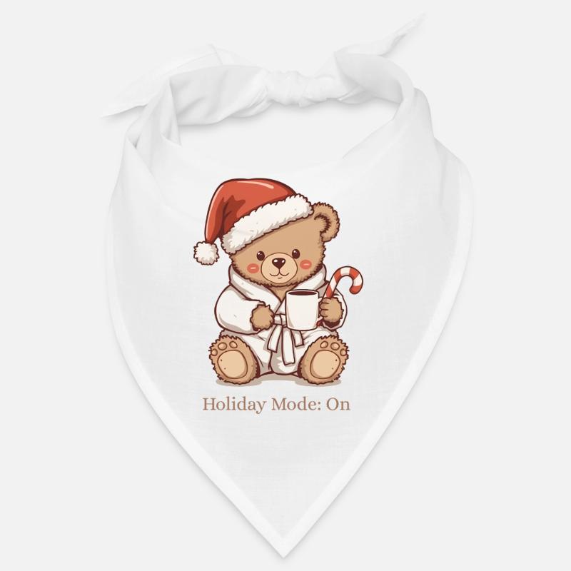 Cozy Teddy Xmas – Mode vacances : Activé Bandana