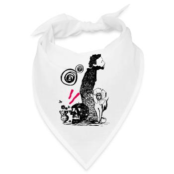DER REISENDE - Bandana - Weiß - Vorne