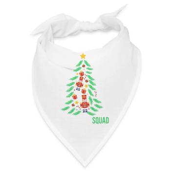 Weihnachten Nussknacker - Bandana - Weiß - Vorne