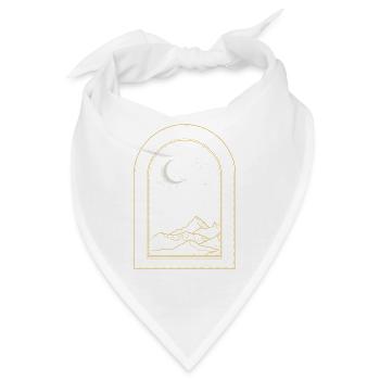 Beyond the Night Sky - Bandana - Weiß - Vorne