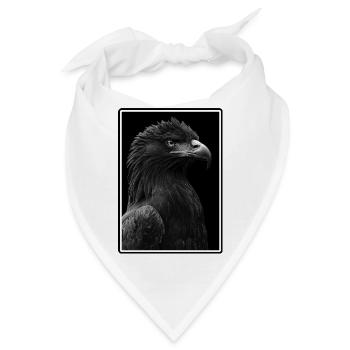 Adler - Bandana - Weiß - Vorne