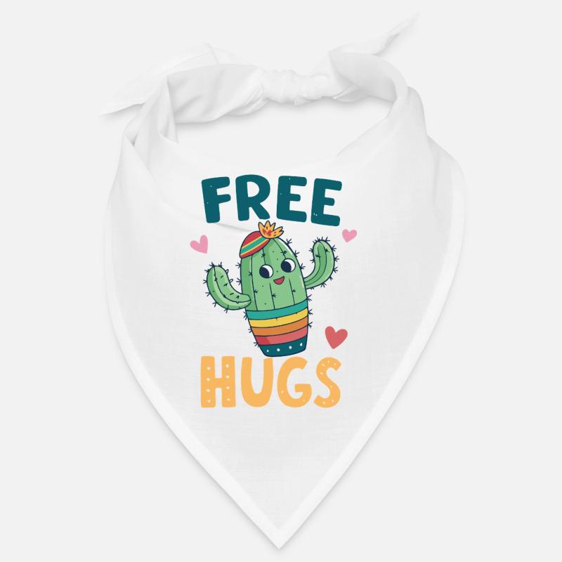 Cactus Mignon Câlins Gratuits Bandana