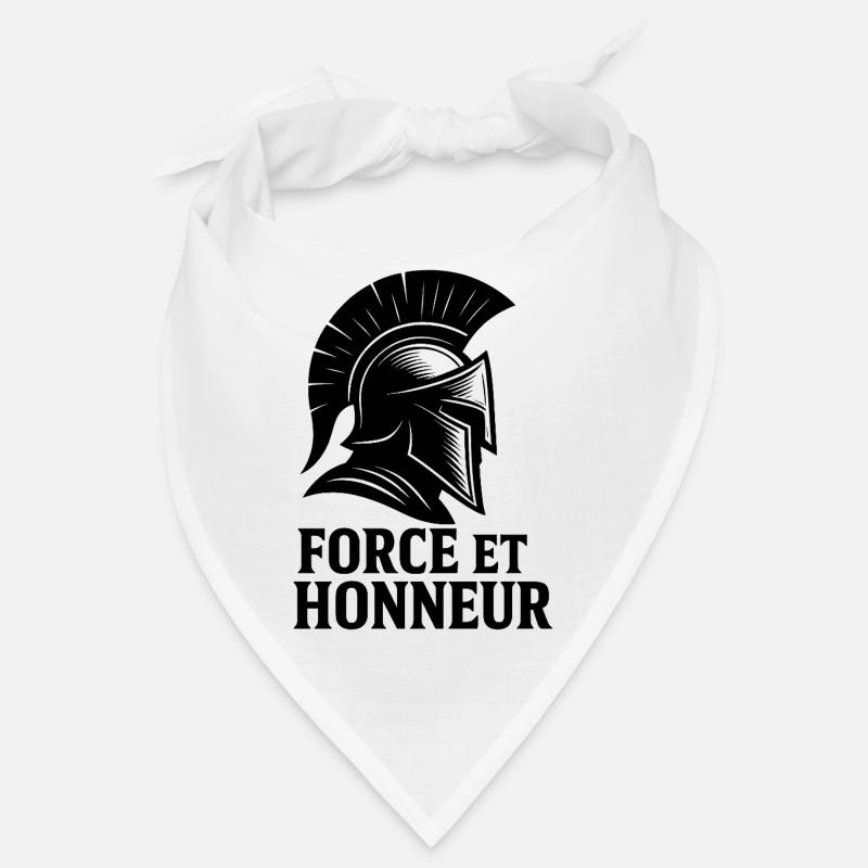  Force & Honneur - Style Spartiate Bandana