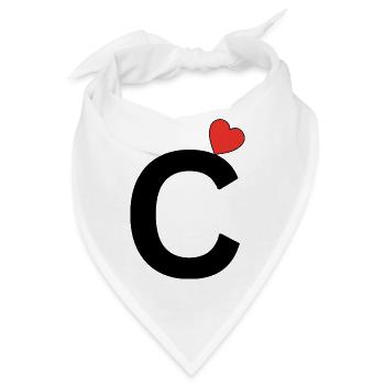 C - Bandana - Weiß - Vorne