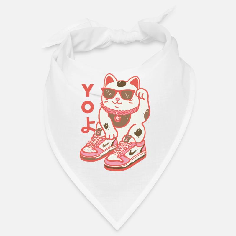 Sunny Cat Sneaker Squad Bandana