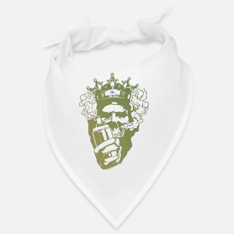 König der Bars Krone Mikro - Bandana - Weiß