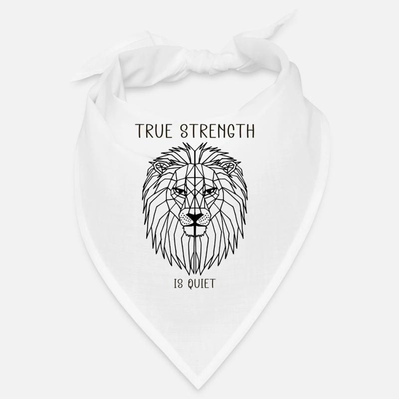 true strength is quiet Bandana