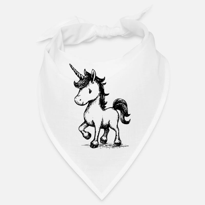putziges Einhorn Bandana